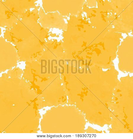 Orange texture. Vector murble background. Watercolor hand drawn marbling illustration, aqua print. Bright colorfull stains. Cover design, trendy graphic, artistic effect. Abstract painting template.
