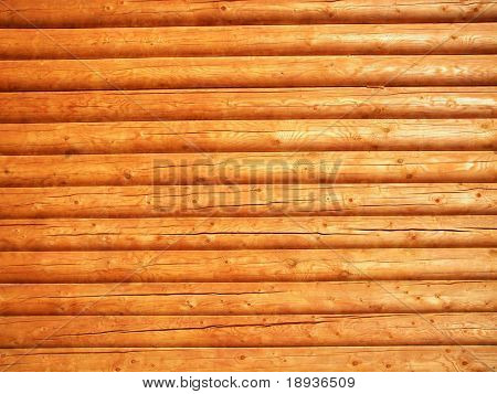 Logboek muur achtergrond