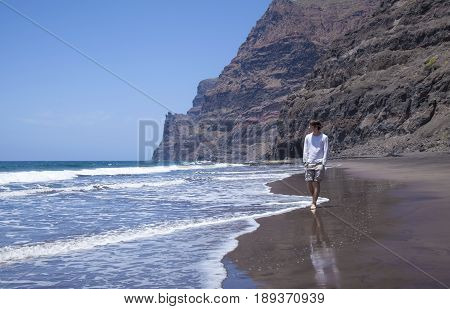 Gran Canaria,  Beach Playa De Guigui