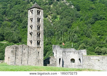The Castle Of Mesocco, Switzerland