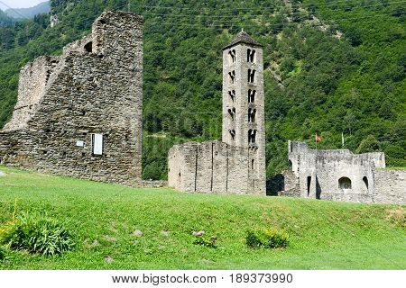 The Castle Of Mesocco, Switzerland
