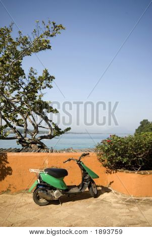 Moto pelo mar