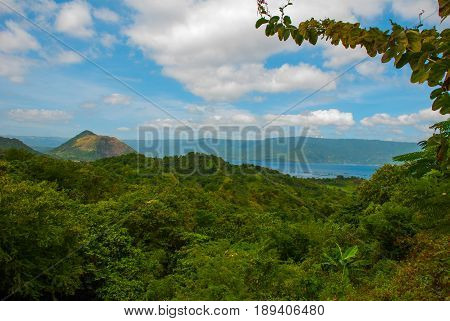 Taal Volcano On Luzon Island North Of Manila, Philippines