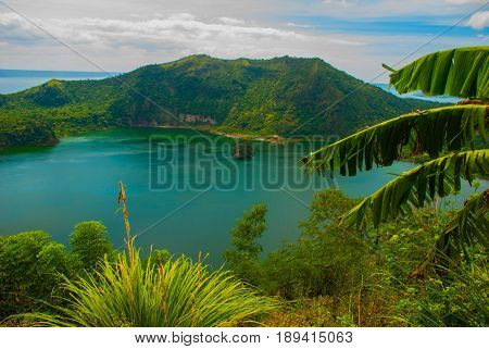 Taal Volcano In Tagaytay, Philippines