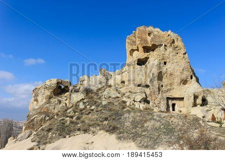 Rock Formations At Cappadocia, Anatolia, Turkey
