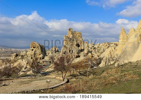 Rock Formations At Cappadocia, Anatolia, Turkey