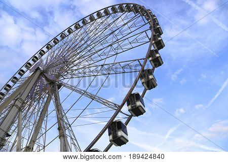 The Big Wheel (Roue de Paris) at Place de la Concorde Paris France