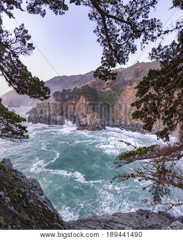 The cove shot near the end of the day