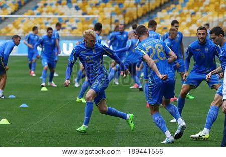 Training Session Of Ukraine National Football Team In Kyiv