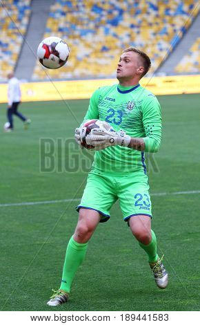 Training Session Of Ukraine National Football Team In Kyiv
