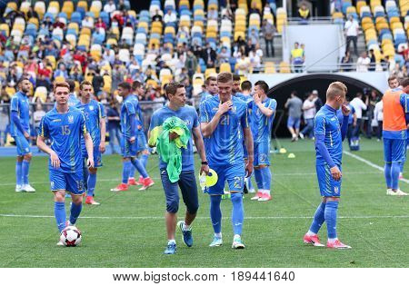 Training Session Of Ukraine National Football Team In Kyiv