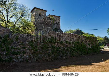 PIROT, SERBIA -16 APRIL 2016: Amazing view of Pirot Fortress, Republic of Serbia