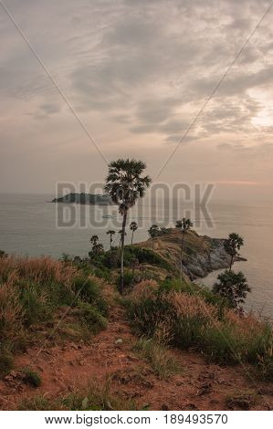 Sunset At Nay Harn On Phuket Island In Thailand