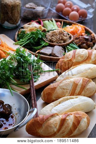 Vietnamese Food, Banh Mi Thit
