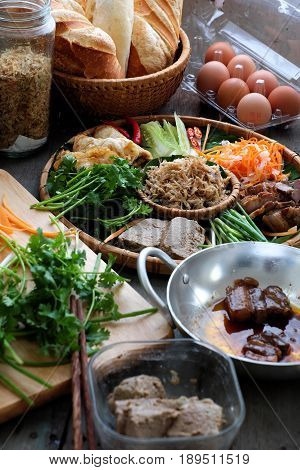 Vietnamese Food, Banh Mi Thit