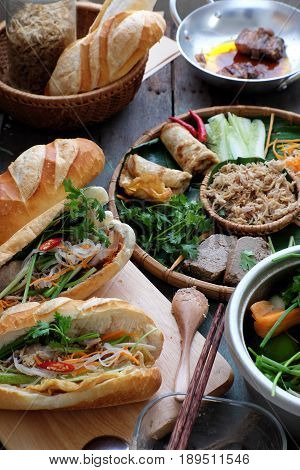 Vietnamese Food, Banh Mi Thit