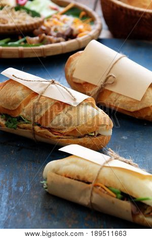 Vietnamese Street Food, Banh Mi Thit
