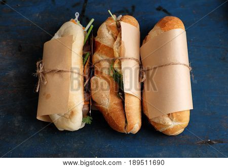Vietnamese Street Food, Banh Mi Thit