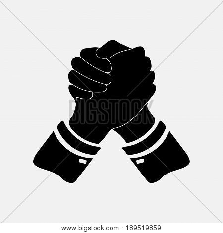 Icon Handshake Icon Vector Photo Free Trial Bigstock