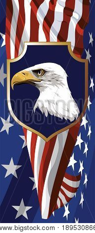 The national symbol of the United States of America