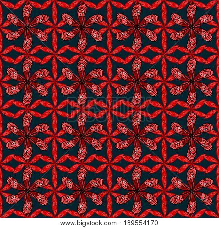 Summer Design. Leaf Natural Pattern In Colors. Vector Flower Concept. Seamless Floral Pattern Can Be