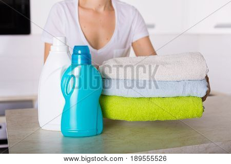 Freshly Washed Laundry