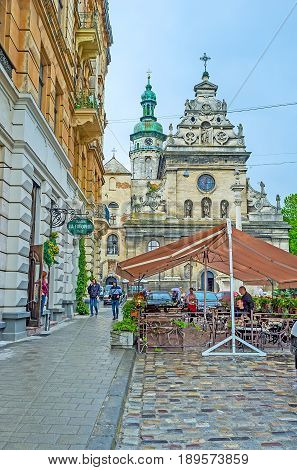 The Church Behind Cafe