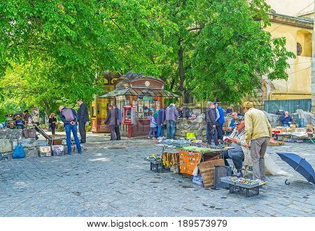 The Flea Market In Lvov
