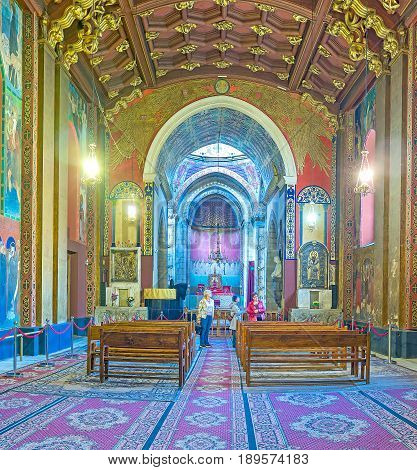 Decorations Of Armenian Cathedral In Lvov