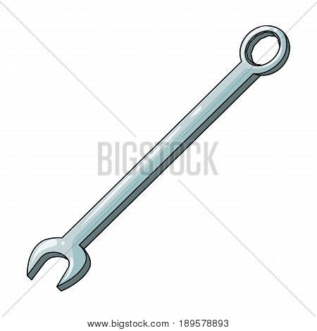 Nut wrench.Car single icon in cartoon style vector symbol stock illustration .