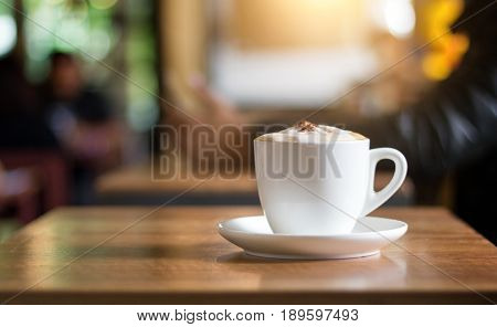Hot Coffee In Morning