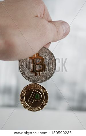 Silver Bitcoin And Gold Peercoin
