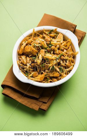 Kathal ki Sukhi Sabzi or jackfruit vegetable recipe of fanas chi bhaji or phanas ki sabzi