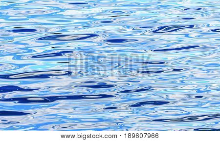 Blue White Water Reflection Abstract Lake Coeur d' Alene Idaho