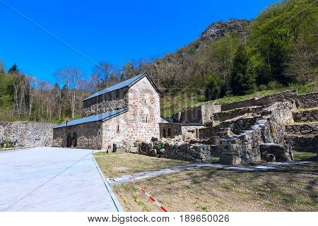 Chitakhevi St. George's Monastery, Green Monastery, located in Borjomi valley, Georgia