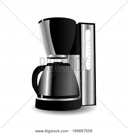coffee maker vector illustration isolated on white background