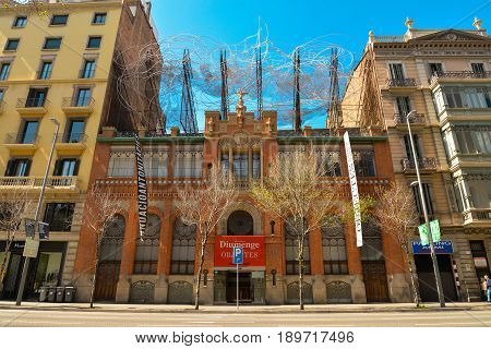 Fundacio Antoni Tapies Building
