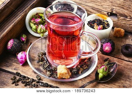 Tea Cup And Herbal Tea