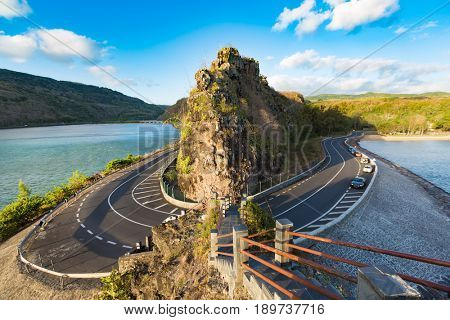 Maconde view point. Mauritius island.