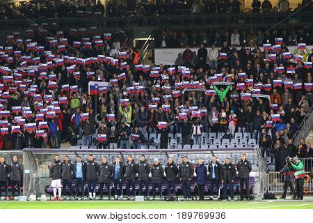 Uefa Euro 2016 Play-off For Final: Slovenia V Ukraine