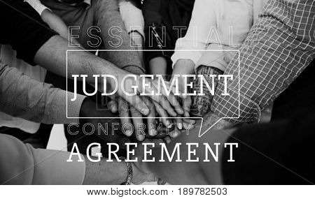 Judgement agreement equal fair rights