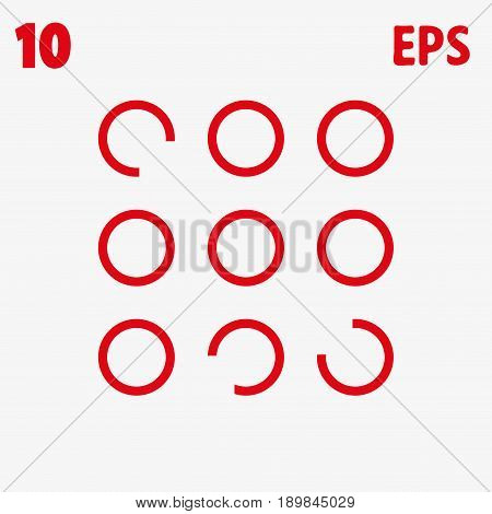 icon stock vector illustration flat design style