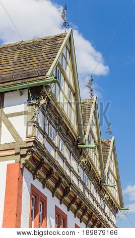Facade Of The Old Town Hall In Blomberg
