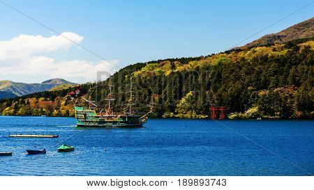 Pirate Tourist Ship, Hakone