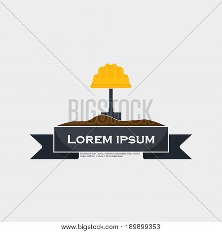 House Abstract Countryside Design Template Icon For Home Repairs