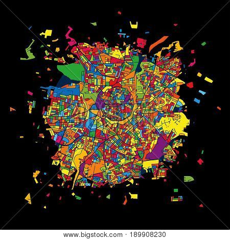 Nicosia, Cyprus, Colorful Artmap
