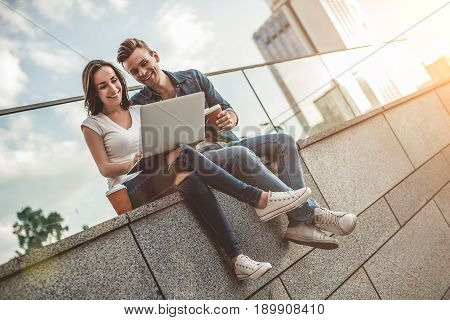 Love Couple On The Street