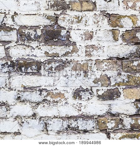 Pattern Of An Old Brick Wall