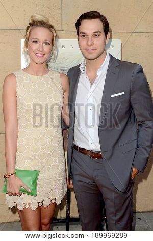 LOS ANGELES - JUN 5:  Anna Camp, Skylar Astin at 