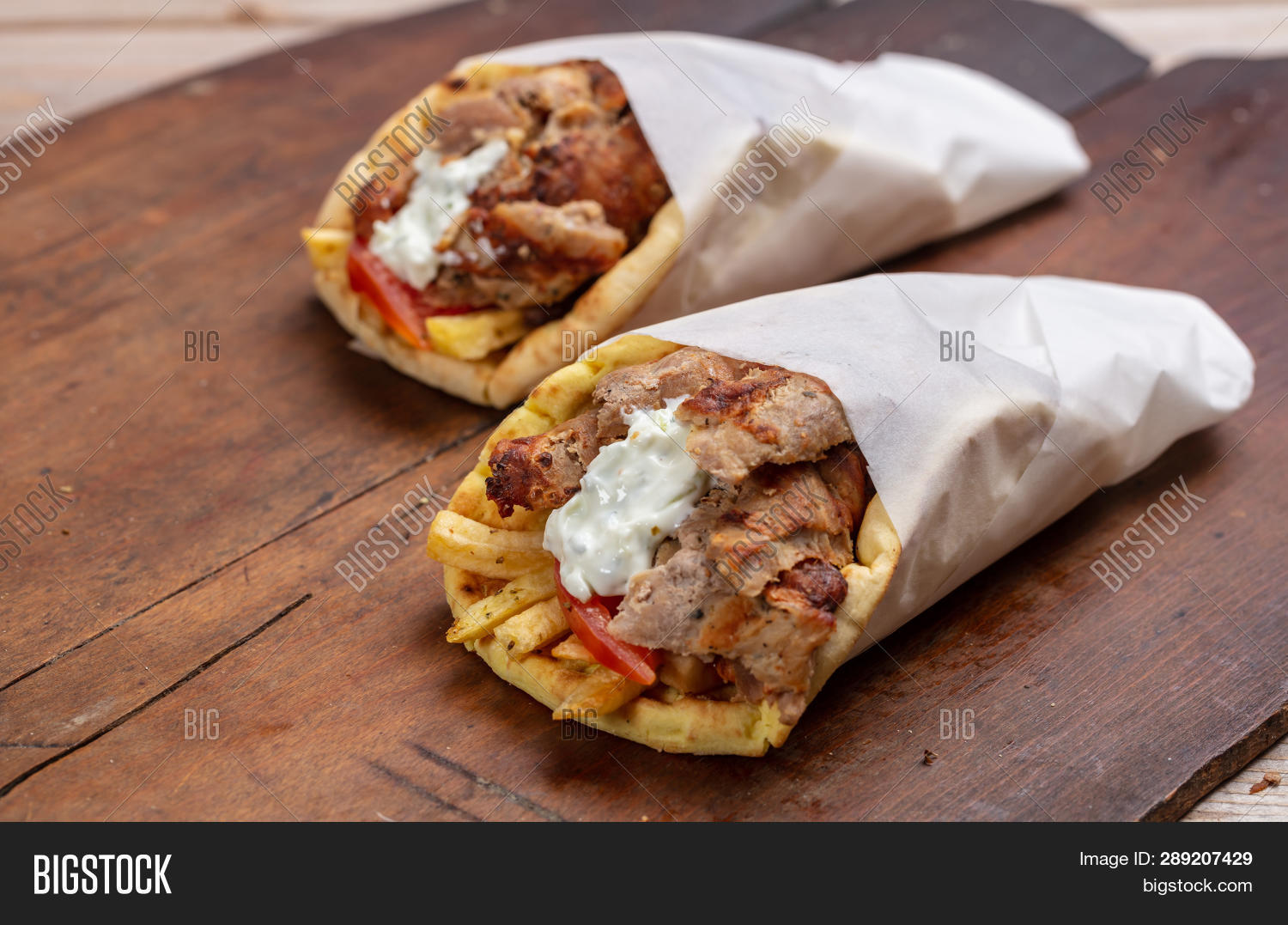 Gyro Pita, Shawarma, Image & Photo (Free Trial) Bigstock